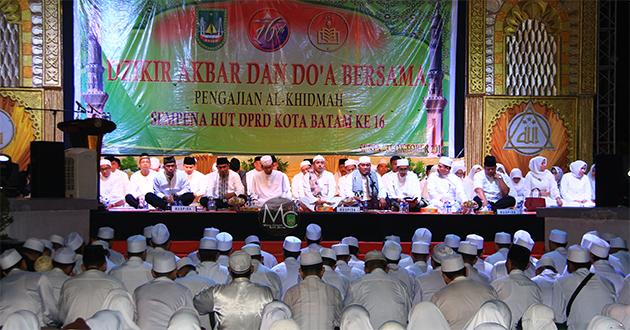 Dzikir dan Doa HUT DPRD Batam Berlangsung Khidmat